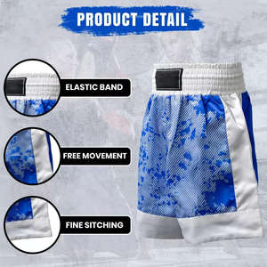 Conjuntos de Uniformes de Boxeo Profesionales Unisex |   Traje de Boxeo de Alta Calidad, 100% Poliéster, Transpirable, Ligero, Duradero y de Secado Rápido - Product Image 2