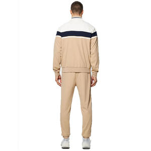 ชุดวอร์มผู้ชายแบบสั่งตัด ดีไซน์หลายชิ้นส่วน สีพื้น มีเชือกผูก รุ่นใหม่ทันสมัย คอตั้ง เป็นมิตรกับสิ่งแวดล้อม เนื้อผ้าหนาสำหรับฤดูหนาว - Product Image 3