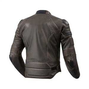 Ropa deportiva personalizada de alta calidad para hombre, chaquetas de cuero para moto de invierno, transpirables, impermeables, a prueba de viento, al por mayor - Product Image 5