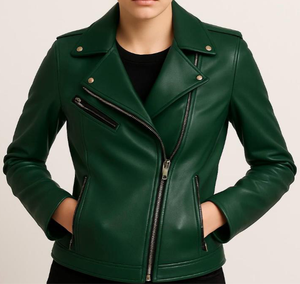 Veste en cuir d'hiver élégante et décontractée de qualité supérieure, logo sur le devant, vestes en cuir pour hommes de haute qualité, différentes tailles, nouvelle arrivée - Product Image 3