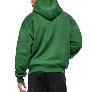 Sudadera con Capucha y Cremallera para Hombre, Estilo Desgastado, Cómoda, de Alta Calidad, Ideal para Ropa Casual y Actividades al Aire Libre - Product Image 2