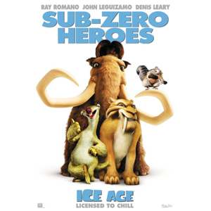 Digital Print Ice Age <b>Poster</b> Vinyl Material for Decorative Flags and Banners - Product Image 1