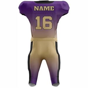 Best Design Custom Breathable Moisture-Wicking American Football Jersey with Short Sleeve Premium Sports Wear - Product Image 6