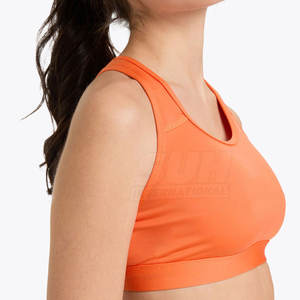 Sujetador Deportivo de Alta Calidad con Soporte Superior y Logotipo Frontal, Precio Razonable, Nuevo Diseño Transpirable para Mujer, Hecho en Pakistán, 2025 - Product Image 5