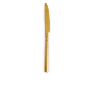 Cubiertos de acero inoxidable con acabado dorado, juego de cubiertos de Metal hechos a mano, tenedor, cuchara, cuchillo, diseño de moda a la moda - Product Image 2