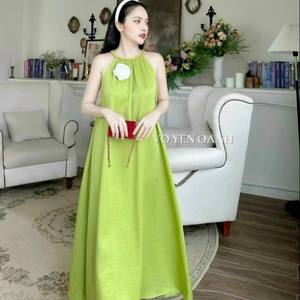 Robes pour femmes, décontractées, sexy, confortables, longues, tendance, lavables, emballage personnalisé, fabriquées au Vietnam, fabricant - Product Image 5