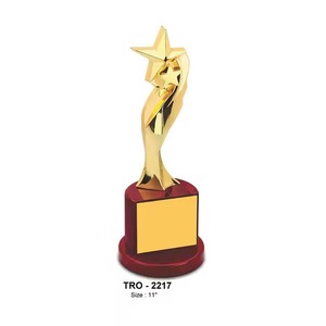 Trofeo de metal Rising Star más buscado para celebraciones de éxito de la empresa disponible a precio competitivo de la India - Product Image 2