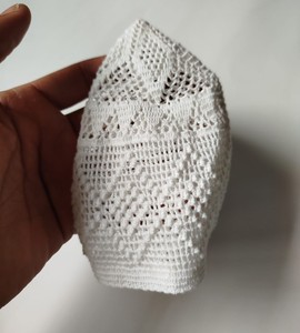 Nouveaux chapeaux musulmans Kufi Tupi de haute qualité pour hommes casquettes de prière chapeaux islamiques musulman Kufi couleur unie maille entrejambe du Bangladesh - Product Image 3