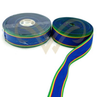 Medalla de seda sólida cintas correas encaje trenza adornos marca de agua personalizada efecto Moire para uniformes de servicio y medallas ceremoniales
