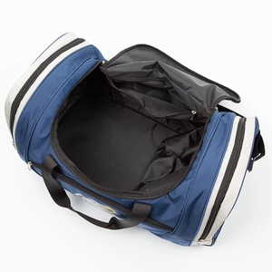 Sac de rangement de style duffle personnalisé pour équipes sportives, directement de l'usine, pour football, basketball et multisports, en polyester Oxford imperméable - Product Image 6