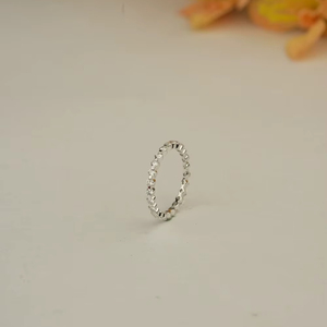Anillo de Diamante de Lujo Cultivado en Laboratorio, Corte VS1, Claridad IGI, Certificado SGL, Oro, Oro Rosa, Plata, Anillo de Moda para Mujer, Venta al por Mayor - Product Image 1