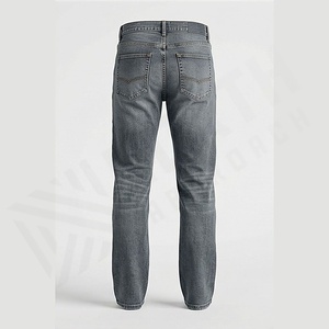 Pantalones Vaqueros de Mezclilla para Hombre, Corte Slim Recto, Ajuste Regular, Pantalones Largos Cómodos, Talla Personalizada, Logotipo Personalizado, Color Personalizado Duradero - Product Image 2