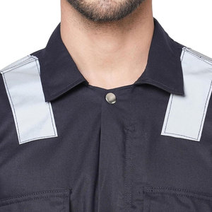 2025 article frais une pièce uniforme de travail vêtements de sécurité ignifuge broderie Logo conception Dangri costume - Product Image 5