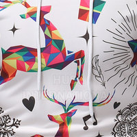 Nuevo Diseño, Sudaderas con Capucha para Hombre, Tallas Grandes, Color Blanco Hueso, Transpirables, de Poliéster, con Bordado en Relieve 3D, para Verano e Invierno
