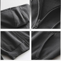 Fabrication de pulls à fermeture éclair professionnels nouveau style pour hommes personnalisés en gros sweats à capuche de haute qualité pour hommes en laine polaire à fermeture éclair