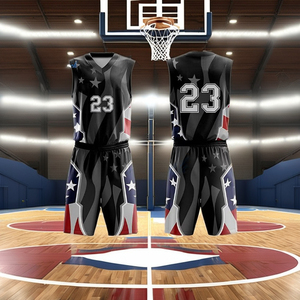 Uniforme de Baloncesto OEM Más Vendido, Impreso, Transpirable, de Secado Rápido, Conjunto Deportivo sin Mangas, Colores y Logotipos Personalizados de Fábrica - Product Image 6
