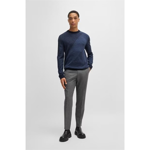 Sudadera informal de lana con cuello redondo para hombre, sudadera de manga larga de algodón, ropa de calle de gran tamaño, sudadera - Product Image 2