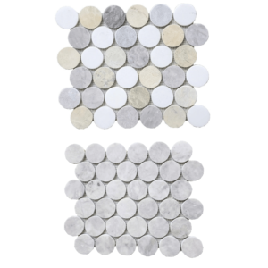 Mosaico Irregular Moderno, Estilo Minimalista, Resistente al Agua, en Blanco, Gris y Negro, para Decoración de Exteriores - Product Image 4