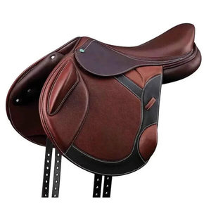 Silla de Montar Inglesa de Alta Calidad, Color Café, Cuero, Cómoda, Duradera, Elegante, Equipo Ecuestre para Jinete - Product Image 3