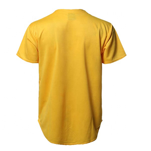 2025 nouveau Design vêtements de sport Baseball Softball Jersey col rond bouton chemises à manches courtes 100% Polyester respirant Anti-rides - Product Image 4