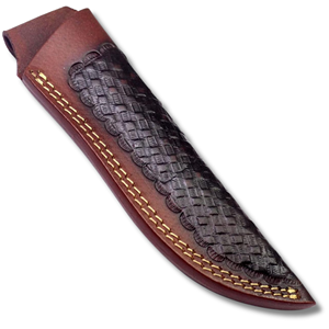 Premium <b>Long</b> Handmade Genuine Leather Universal Customizable <b>Knife</b> Sheath OEM Wholesale B2B Manufacturer 3-Year Warranty TOP - Product Image 1