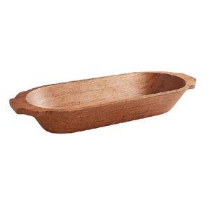 Tazones de masa de madera elegantes del fabricante Acabado natural para uso comercial en la cocina Embalaje de cartón de Venta caliente - Product Image 2