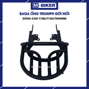 M-BIKER Tower 22วัสดุสำหรับ T100 T120 Twin900แร็คหลังพร้อมราวจับสำหรับกระเป๋าหมวกกันน็อคมอเตอร์ไซค์2017 - Product Image 2