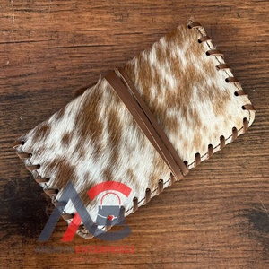 100% มวนบุหรี่ทำจากหนังวัวแท้แบบม้วนกระเป๋าใส่ยาสูบ - Product Image 1