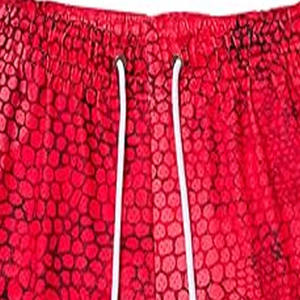 Pantalones cortos deportivos de secado rápido de verano de talla grande para hombre, malla de doble capa tejida con cordón, entrenamiento informal hecho por Dress Sports - Product Image 2