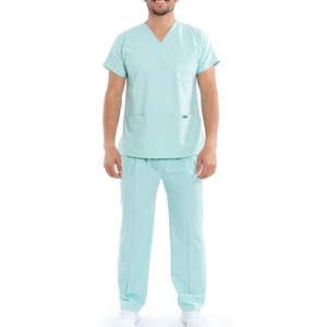 Ensemble de blouses médicales unisexes confortables 2026, uniforme professionnel d'hôpital, tissu léger pour les professionnels de la santé et les infirmières - Product Image 1