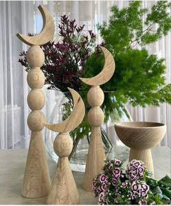 Décor de Ramadan en bois fait à la main avec calligraphie islamique parfait pour la décoration de la maison pendant le mois sacré du Ramadan - Product Image 4