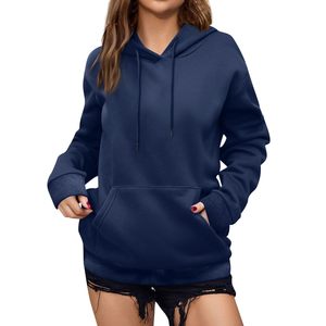 Sudadera con Capucha Extra Grande para Mujer, de Alta Calidad, con Bordado Personalizado, de Felpa Suave de Algodón - Product Image 1