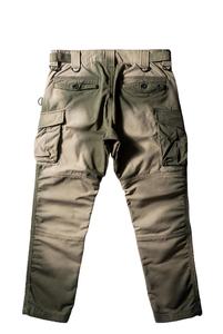 Pantalones Cargo para Hombre, Corte Recto, Cintura Media, Estilo Urbano, Ripstop, Lona Transpirable, Múltiples Bolsillos, Decoración Vintage, Ropa de Trabajo OEM - Product Image 3