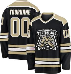 Maillots d'équipe de hockey sur glace sublimés | Conception personnalisée | Tissu respirant | Fournisseur professionnel pour les commandes en gros - Product Image 4