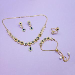 Pralhad AD Fine Jewelry Set Incluye collar Anillo - Product Image 1