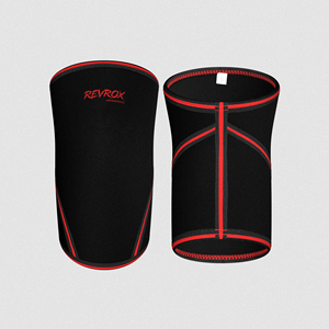 Genouillères de protection robustes en néoprène SBR pour haltérophilie, genouillères de compression souples pour squats et powerlifting - Product Image 4