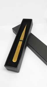 Pinzas Profesionales para Pestañas con Punta de Fibra de Diamante Antimagnéticas con Logotipo Personalizado, Marca Privada, Acero Inoxidable, Aislamiento para Pestañas - Product Image 3