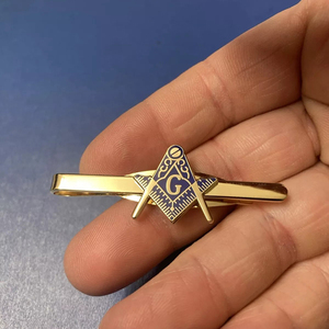 คลิปหนีบเนคไทขนาดเล็กแบบวินเทจที่หนีบแบบผูก3D 32องศา - Product Image 2