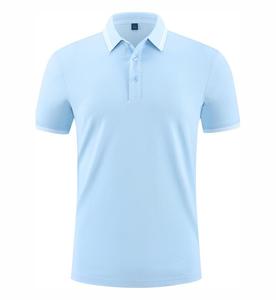 Camiseta de punto de secado rápido de alta calidad estilo inglés marca personalizada Color sólido liso ajuste suelto de talla grande en blanco personalizado - Product Image 3