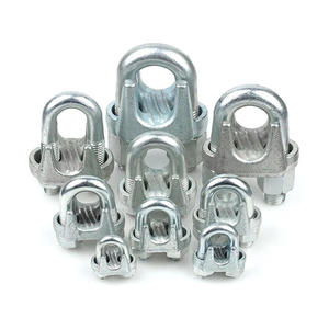 Abrazadera de cuerda de alambre de acero inoxidable SS304 Clip de cuerda de alambre 6mm 8mm 10mm 12mm 20mm DIN741 Snap - Product Image 3