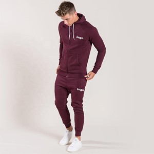 Nuevo estilo Logotipo personalizado Alta calidad Casual Simple Moda Conjunto con capucha Sudadera Color sólido Sudadera suelta Conjunto de pantalones de chándal - Product Image 6