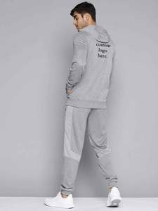 Survêtements de qualité bon marché pour hommes survêtements à fermeture éclair nouveau look design logo personnalisé OEM survêtements pour hommes - Product Image 4