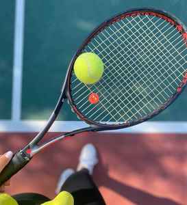 Raqueta de Tenis de Calidad Estándar, Raquetas de Tenis Profesionales para Deportes al Aire Libre, Raquetas de Tenis de Carbono Duraderas y Ligeras - Product Image 5