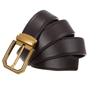 Cinturones de Cuero con Hebilla de Aleación para Hombre, Diseño Formal, Color Personalizado, Transpirables, de Alta Calidad, a la Moda - Product Image 3