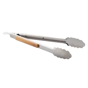 Pinces à barbecue écologiques Tongo en RPET, gadgets de cuisine verts pour la cuisson en plein air - Product Image 4