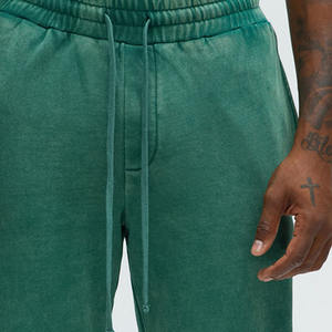 Men's Vintage Washed Cotton Fleece Tracksuit Set <b>Oversized</b> Relaxed Fit <b>Jogger</b> Pants Casual Streetwear Loungewear OEM Supply USA - Product Image 3