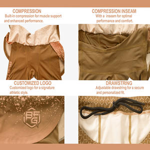 Pantalones cortos de Jiu Jitsu MMA de alta calidad para hombres, ropa de artes marciales para adultos para hombres, entrenamiento jym, trotar y entrenar para moq bajo - Product Image 6