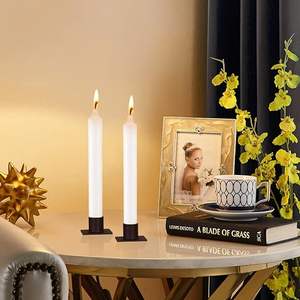 Portavelas de hierro de diseño moderno para pared, candelita hecha a mano, bodas de Navidad, Hotel, restaurante, decoración del hogar inspirada en INS - Product Image 4