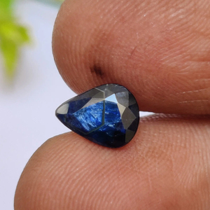 Latest Trendy 100% Natural Australian Dark <b>Blue</b> Sapphire Gemstone Untreated <b>Blue</b> Sapphire Loose Gemstone Faceted <b>Blue</b> Sapphire - Product Image 1