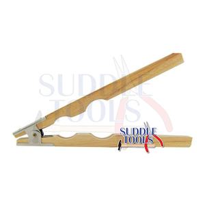 PORTE-BAGUE EN BOIS ANNEAU INTÉRIEUR CLIPS DE POLISSAGE BIJOUX ANNEAU EXTÉRIEUR PINCE À MAIN OUTIL DE TENUE OUTILS FAITS À LA MAIN POUR BIJOUX - Product Image 2